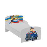 łóżko dziecięce z materacem 140/70 cm - psi patrol 11