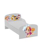 łóżko dziecięce z materacem 140/70 cm - psi patrol 12