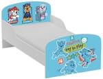 łóżko dziecięce  z materacem 140/70 cm - psi patrol