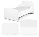 białe łóżko 140/70 + materac i szuflada - własny projekt