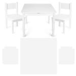 biały stolik z krzesełkami yeti - własny projekt