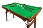 duży składany stół bilardowy harry