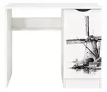 biurko  z szafką roma - "wiatrak"