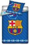 komplet pościeli niemowlęcej fc barcelona "baby" 100x135 cm