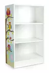regał -  biblioteczka oslo z nadrukiem sówek