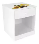 klasyczna szafka nocna "żółta koparka"