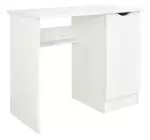 białe biurko  z szafką roma