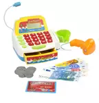 kasa sklepowa z kalkulatorem i mikrofonem