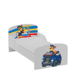łóżko dziecięce z materacem 140/70 cm - psi patrol 11