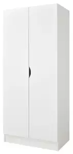 biała szafa dwudrzwiowa  roma