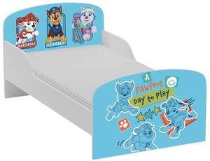 łóżko dziecięce  z materacem 140/70 cm - psi patrol