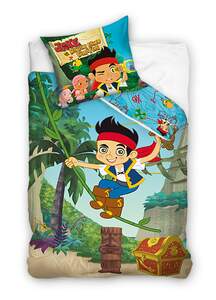 pościel do łóżeczka 100x135 cm - jake i piraci
