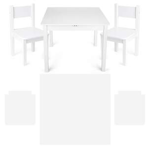 biały stolik z krzesełkami yeti - własny projekt