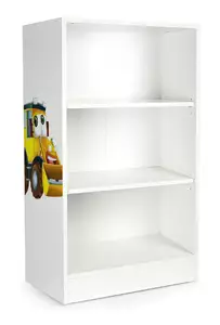 regał -  biblioteczka oslo z nadrukiem koparka