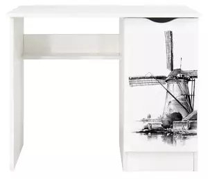 biurko  z szafką roma - "wiatrak"