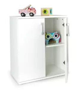 nowoczesna biała szafka z uchwytami oslo