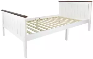 łóżko drewniane paris walnut 140/70 cm