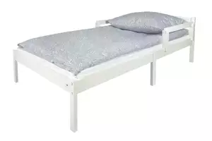 łóżko clasic 90/200 cm + materac i barierki