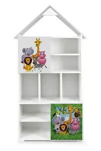regał  super chata - zwierzaki