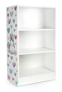 regał - biblioteczka oslo z nadrukiem jednorożca