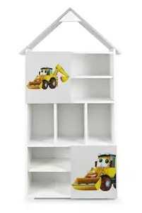 regał  super chata - koparka