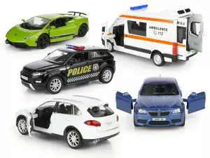 resoraki - zestaw 4 samochodów