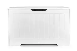 drewniana skrzynia na zabawki decoria