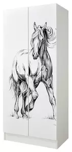szafa roma z nadrukiem "koń w galopie"