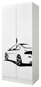 szafa roma z nadrukiem "sportowe auto"