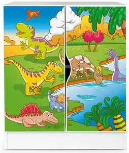 nowoczesna biała szafka roma "dino"