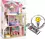 apartament -  wielki domek dla lalek  z windą  + oświetlenie led