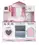 wielka drewniana kuchnia pink play + efekty świetlne i dźwiękowe