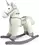 jednorożec na biegunach romeo - konik interaktywny