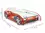łóżko dla dzieci - samochód sportowy 140 x 70 cm - czerwony